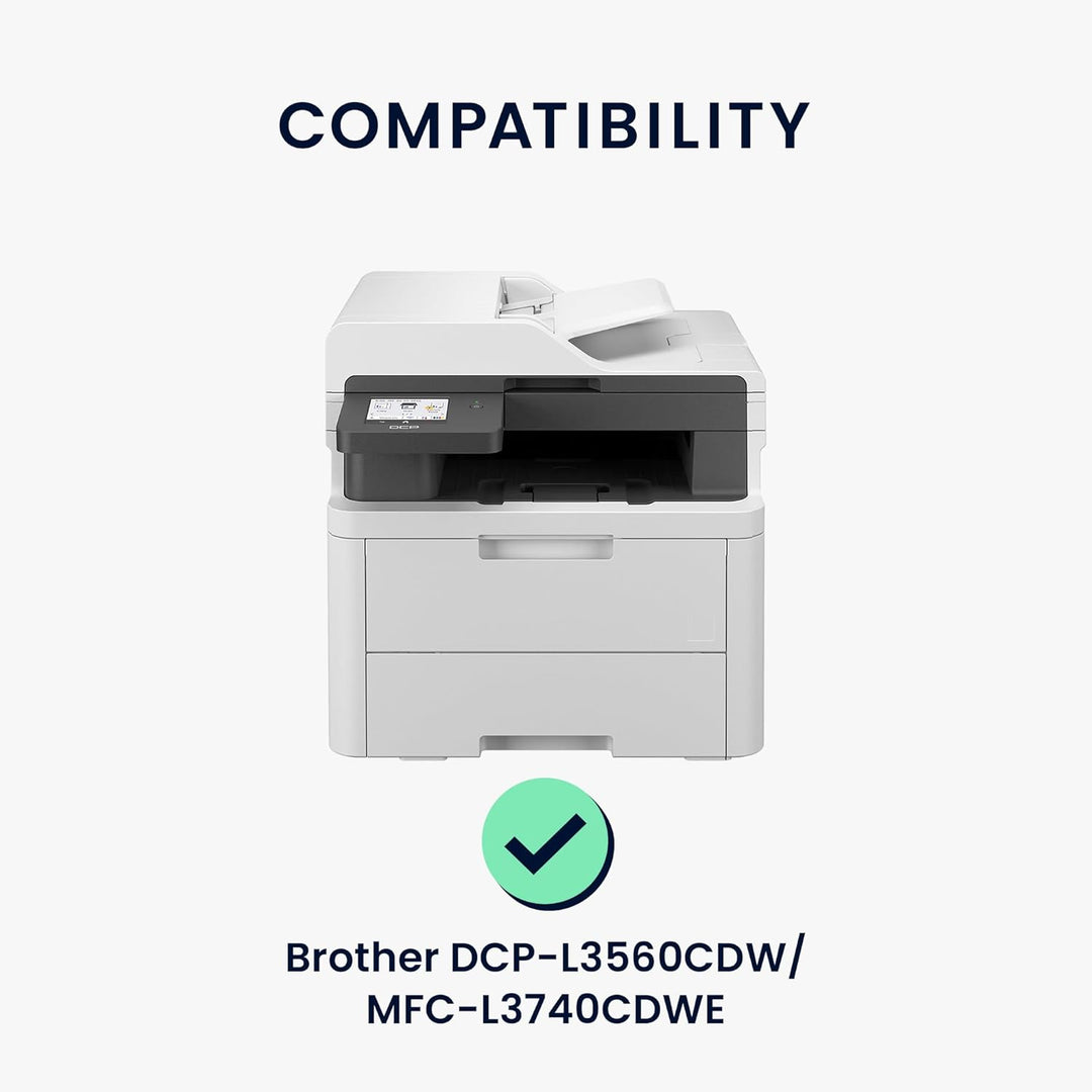 kwmobile Cover kompatibel mit Brother DCP-L3560CDW / MFC-L3740CDWE - Tasche Hülle Drucker - Staubsch