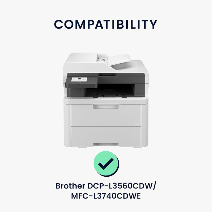 kwmobile Cover kompatibel mit Brother DCP-L3560CDW / MFC-L3740CDWE - Tasche Hülle Drucker - Staubsch
