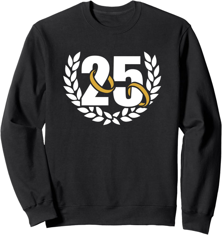 Silberhochzeit 25 Jahre Sweatshirt