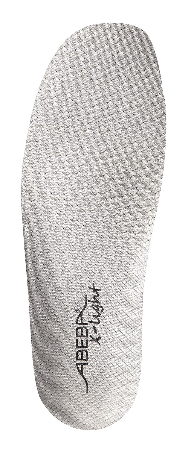 Abeba Halbschuh 711138 - X-Light Glattleder schwarz 43 EU, 43 EU