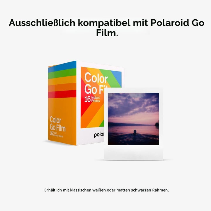 Polaroid Go Generation 2 – Mini-Sofortbildkamera – Lila (9183) – Nur mit Go Film kompatibel Kamera L
