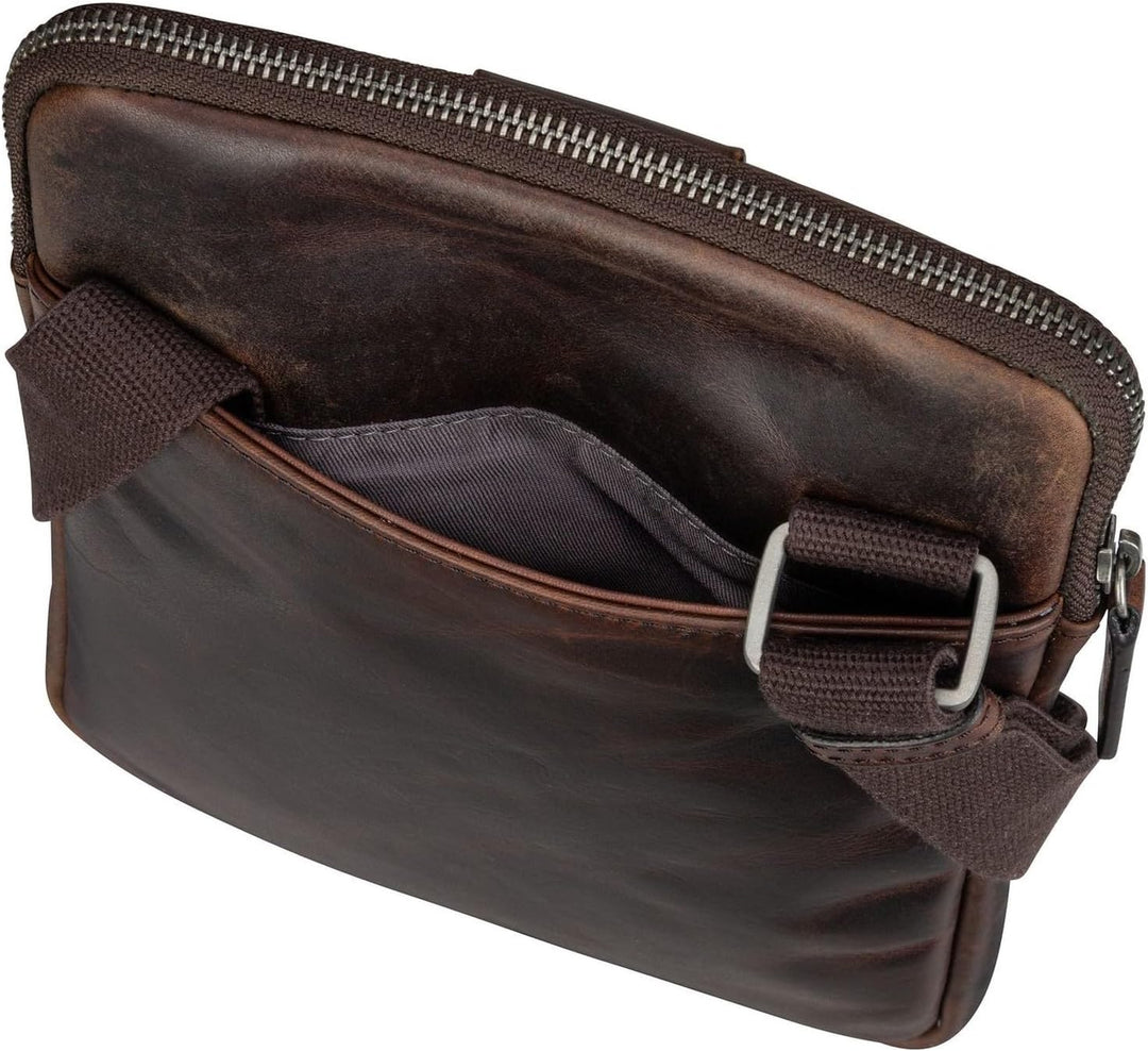 Strellson 4010003243 702 - Brick Lane Marcus Shoulderbag xsvz1 darkbrown Dark Brown, Dark Brown