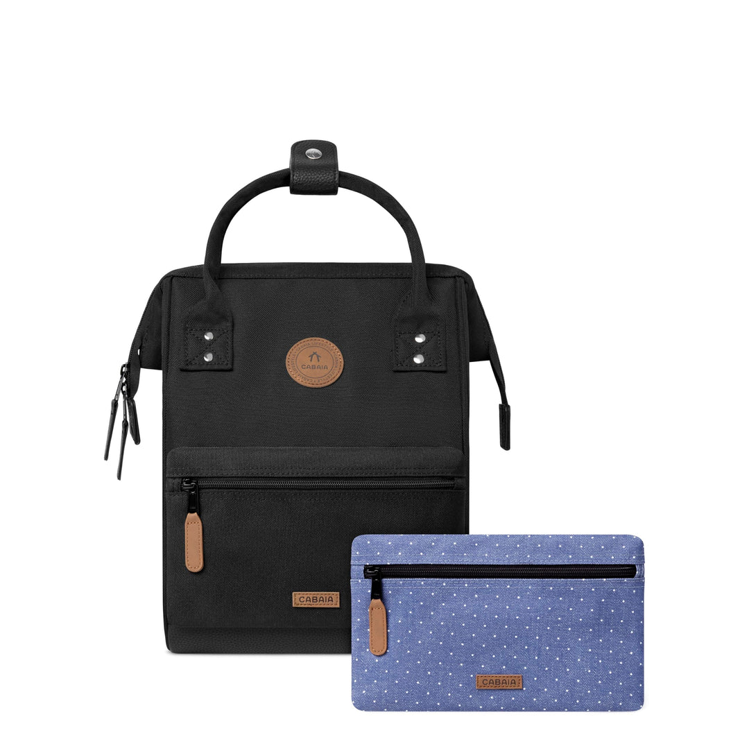 Cabaïa - Rucksack - Unisex & Geräumig - Ideal als Handgepäck, für die Arbeit & Abenteuer - 2 Austaus