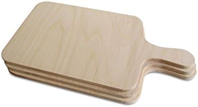 Die Schreiner - Christoph Siegel 3er Set Flammkuchenbrett - formschön & praktisch Grösse L, L