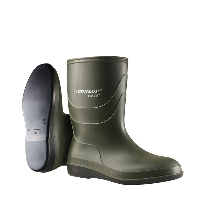 Dunlop Unisex-Erwachsene B550631 DESINFECTIE GROEN 45 Gummistiefel, Grün 08, EU