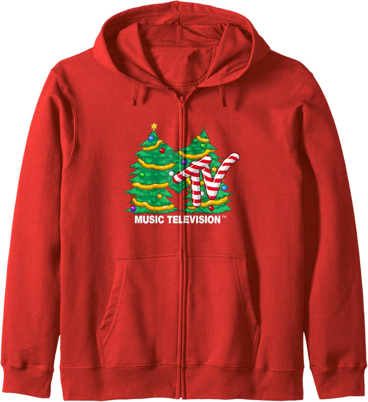 MTV Logo Christmas Tree Kapuzenjacke
