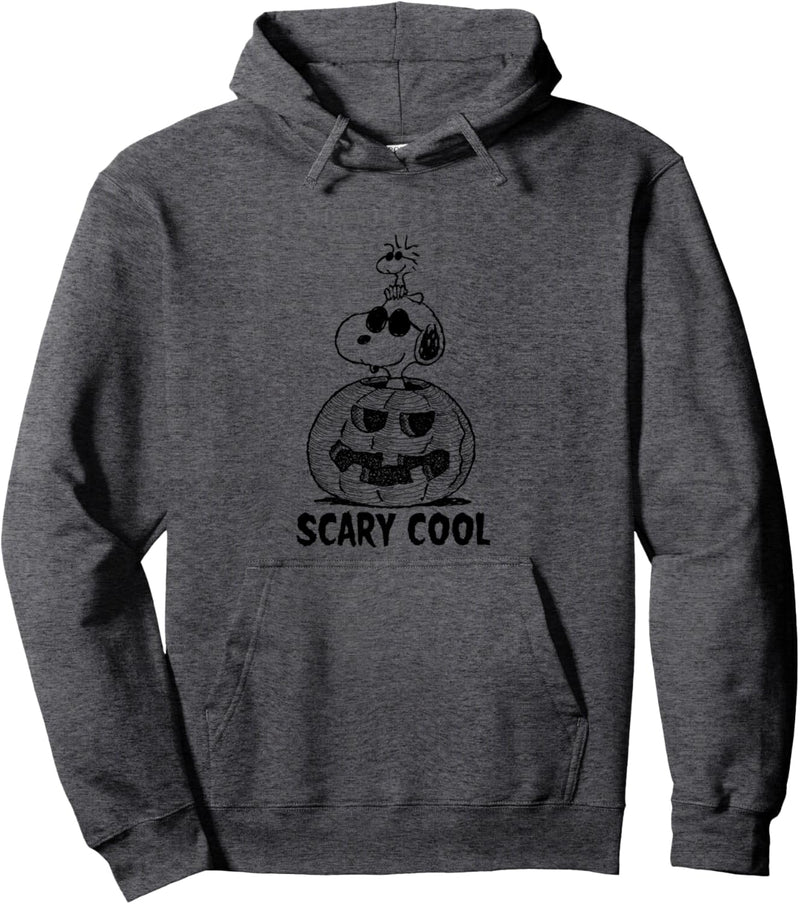 Peanuts Snoopy and Woodstock Scary Cool Pullover Hoodie