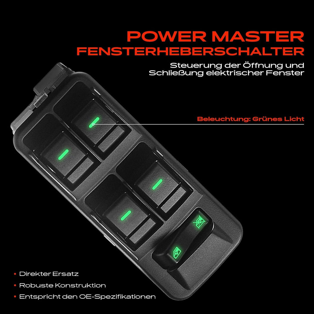Fensterheber Schalter Vorne Links für Discovery III L319 LA_ TAA R a n g e R-o-v-e-r Sport L320 2005