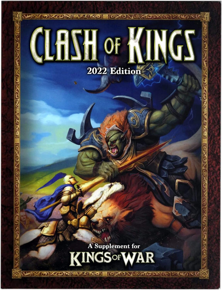Mantic Games Clash of Kings 2022 - Kings of War Update Book, MGKWM114