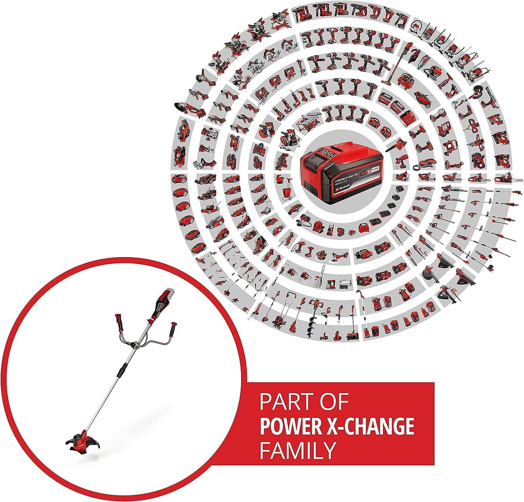 Einhell Akku-Sense AGILLO 18/200 Power X-Change (Lithium Ionen, 18V, 7.500 Umdrehungen/Min., Faden m