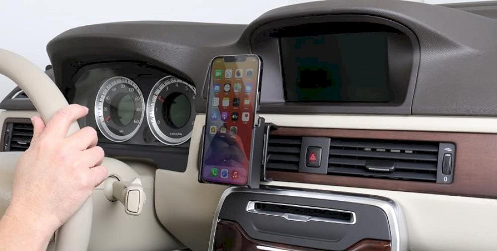 Brodit Gerätehalter 711236 | Made IN Sweden | für Smartphones - Apple iPhone 12 Pro Max, Schwarz