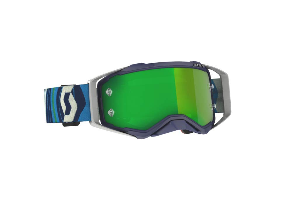 Scott Unisex 272821 Brillen Einheitsgrösse blue/green green chrome works, Einheitsgrösse blue/green