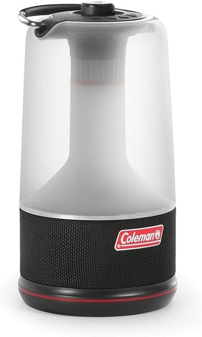 Coleman 360 Sound & Light LED Laterne mit Bluetooth Lautsprecher - Camping Lampe mit Lautsprecher, L