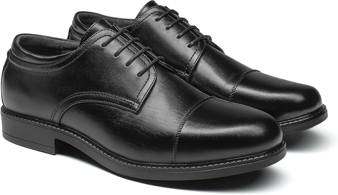 Bruno Marc Herren Anzugschuhe Derby Schnürhalbschuhe Businessschuhe Oxfords 39 EU Schwarz, 39 EU Sch