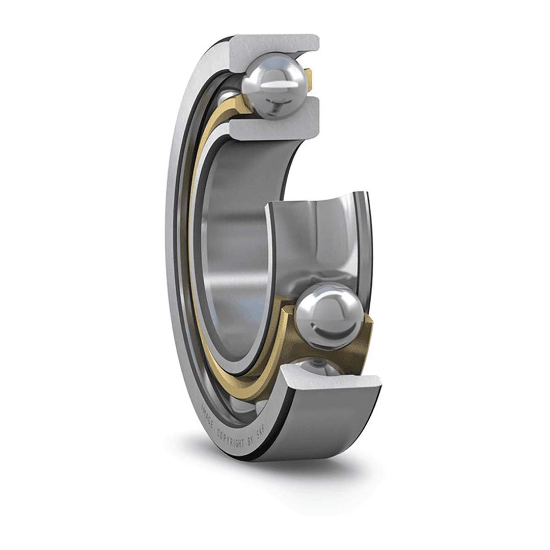 SKF 7217 BECBM Radial-Kugellager, eckig, Stahl