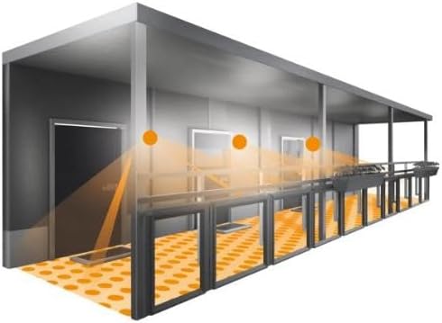 Steinel Aussenleuchte L 331 S, 8,4 W Wandleuchte, 360° Bewegungsmelder, 7 m Reichweite, schlagfest,