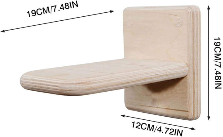 3PCS 12x19cm Katzen Wand Klettern Für Kätzchen | Klein Katzentreppe & Stufen Aus Holz | DIY Katzenle