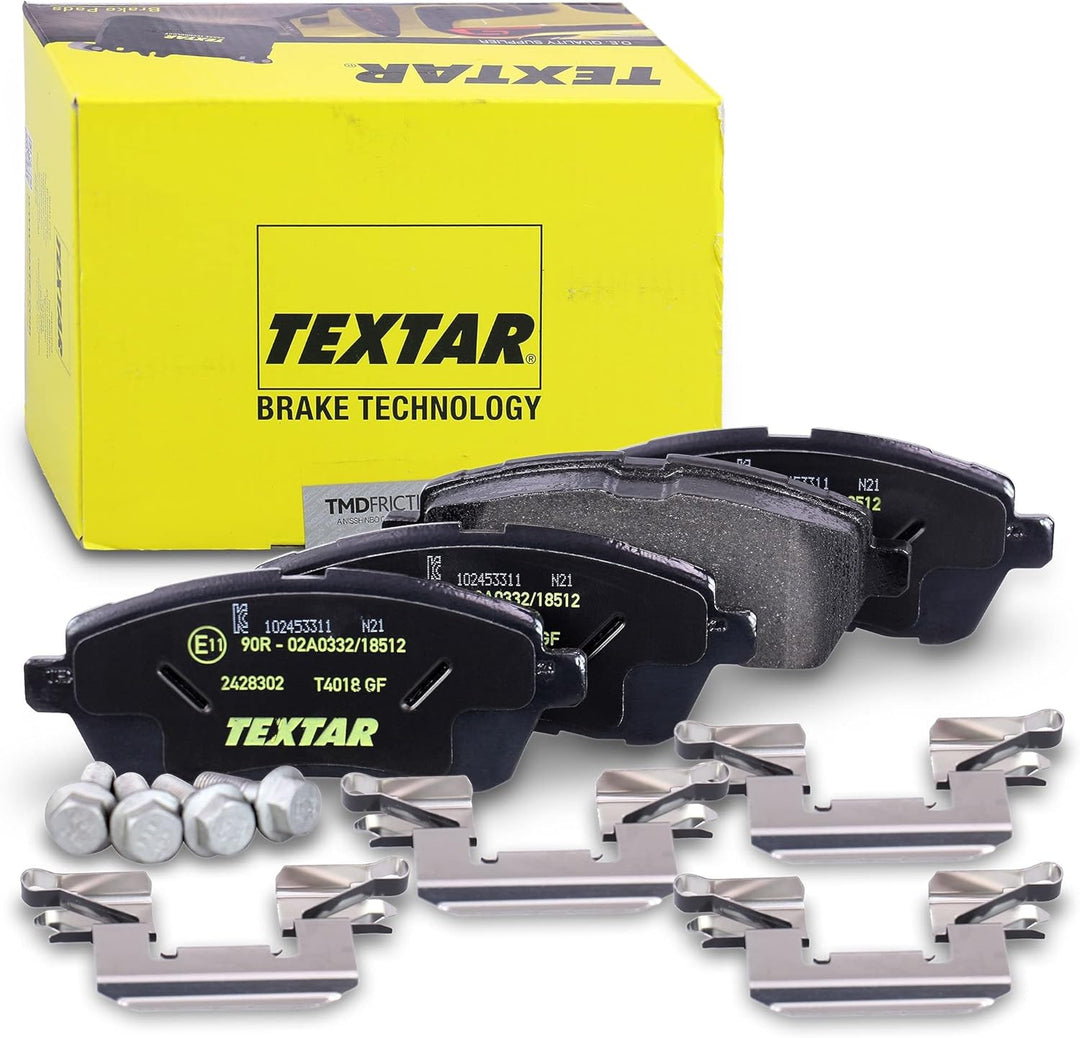 TEXTAR Bremsbelagsatz für Scheibenbremse, 2428302