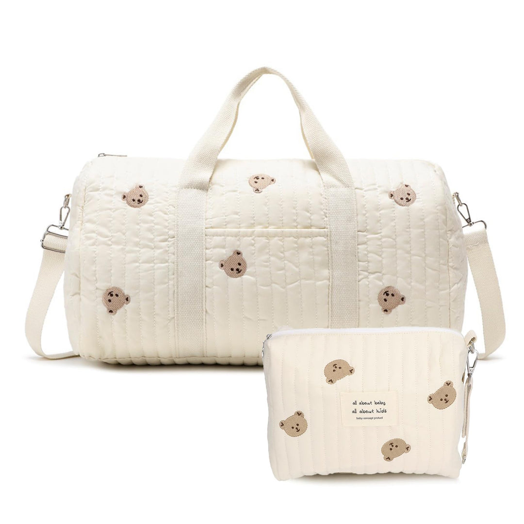 Grosse Wickeltasche Bag, Kompakte Baby Windeltasche &amp; Reisetasche, Vielseitige Tragetasche mit Schul