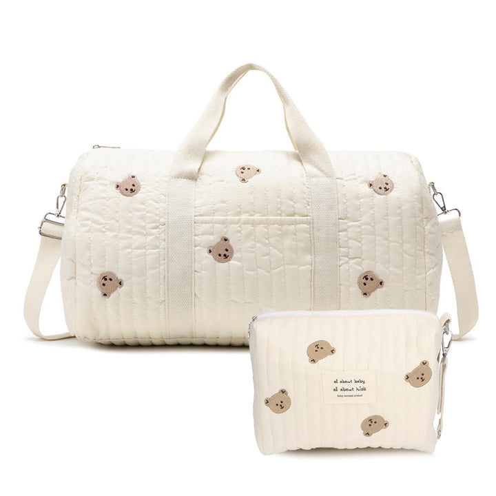 Grosse Wickeltasche Bag, Kompakte Baby Windeltasche &amp; Reisetasche, Vielseitige Tragetasche mit Schul
