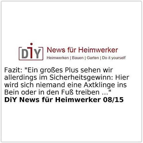 AGT Fussholzspalter: Stromloser Stahl-Holzspalter mit Fussbetrieb, 1,2 Tonnen Schlagkraft (Spalter,