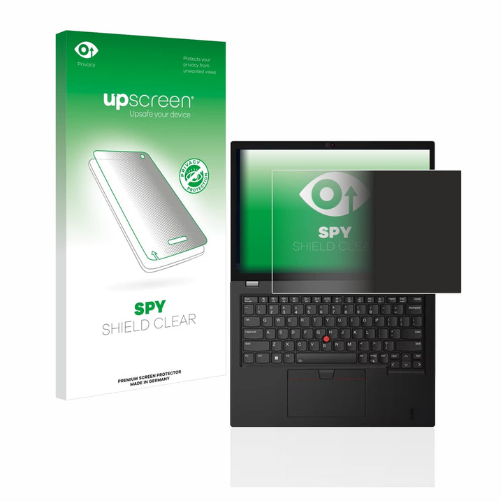 upscreen Anti-Spy Blickschutzfolie für Lenovo Thinkpad L13 (3. Gen.) Privacy Screen Displayschutz-Fo