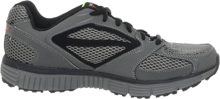 Skechers Sport Herren Agility Oxford, Grau/Limette, 42.5 EU