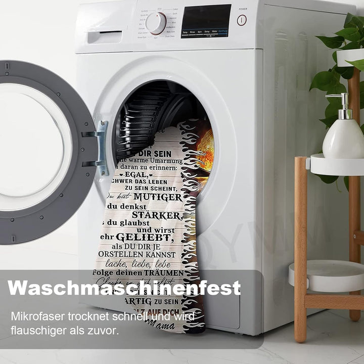 Personalisierte Decke Sohn Geschenke von Mama, Mutter Sohn Geschenke, Kuscheldecke Flauschige, Witzi
