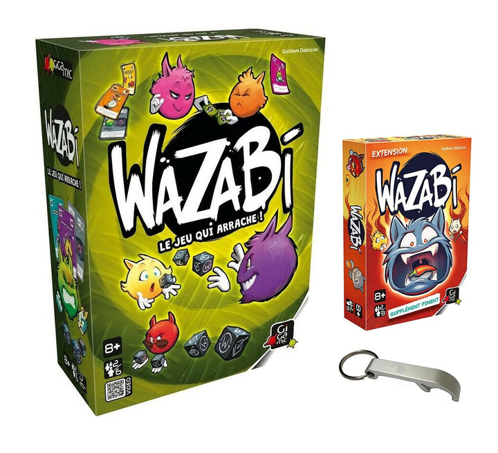 Wazabi Set + Chili Verlängerung + 1 Flaschenöffner Blumie (Wazabi + Erweiterung) Wazabi + Verlängeru