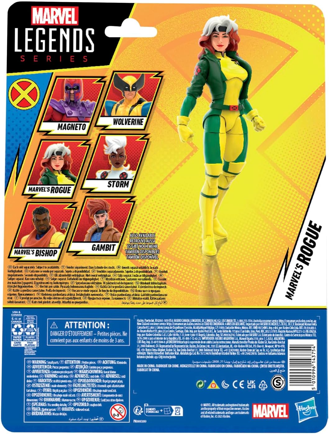 Hasbro Marvel Legends Series Marvel's Rogue, X-Men '97 Marvel Legends Action-Figur (15 cm)