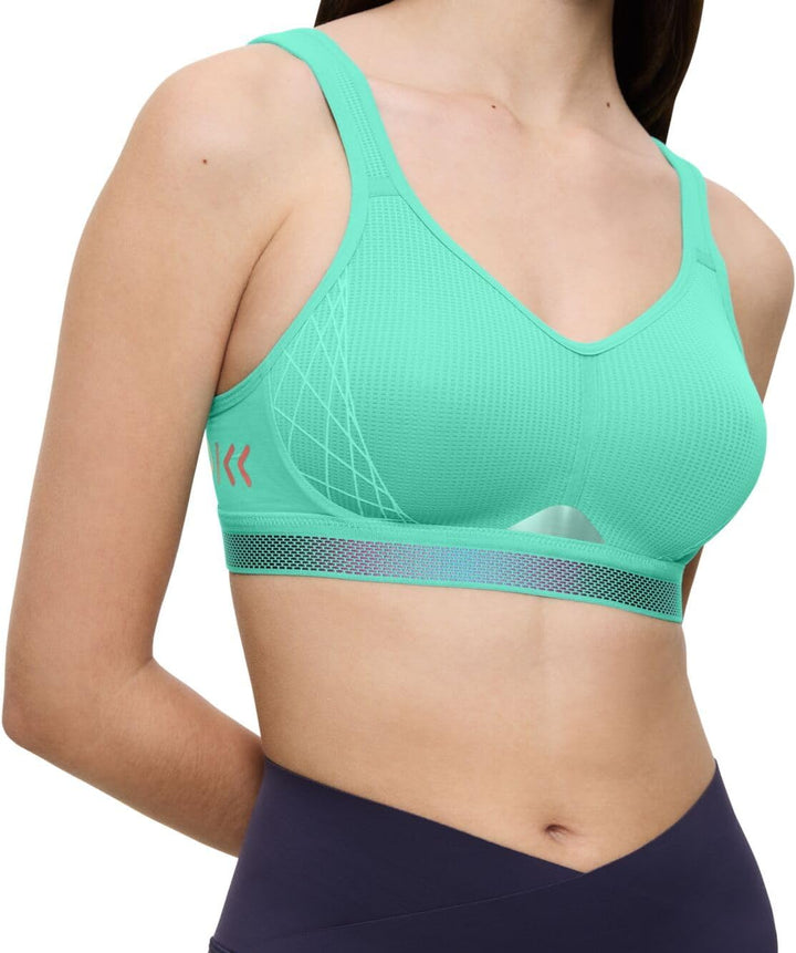 Triumph Damen Triaction Cardio Flow P Ex Bra 70B Ice Drop, 70B Ice Drop