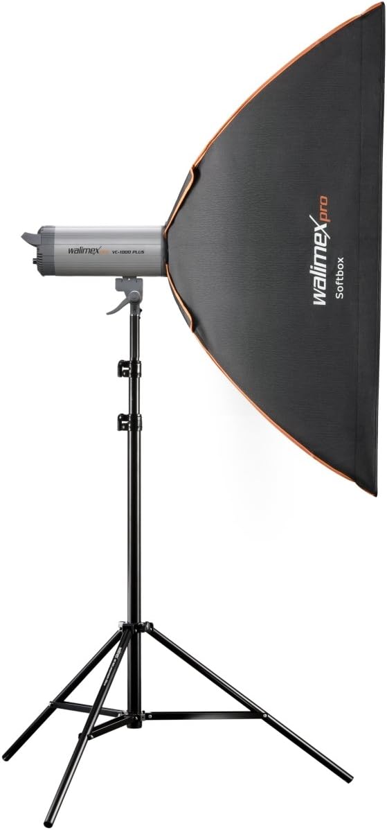 Walimex Pro Softbox PLUS Orange Line 80x120 cm für Visatec, Visatec