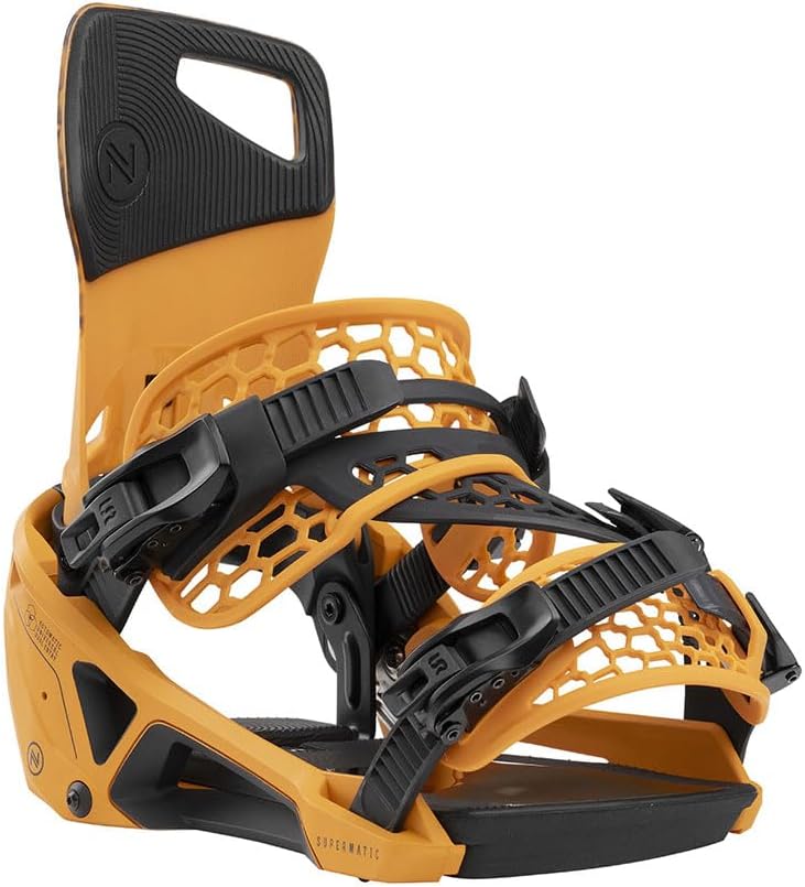 Nidecker OG Supermatic Snowboard Bindungen – Auto Open System mit verstellbarem Highback M (EU 37.5