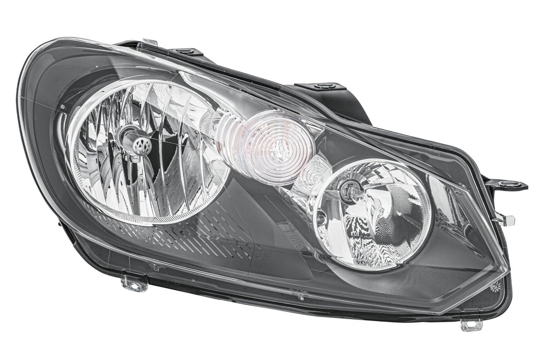 HELLA 1EG 009 901-221 FF/Halogen-Hauptscheinwerfer - rechts - für u.a. VW Golf VI (5K1) Rechts Halog