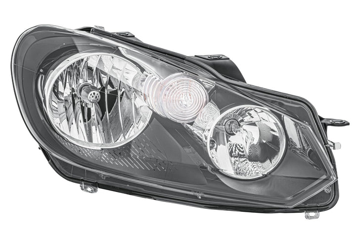 HELLA 1EG 009 901-221 FF/Halogen-Hauptscheinwerfer - rechts - für u.a. VW Golf VI (5K1) Rechts Halog
