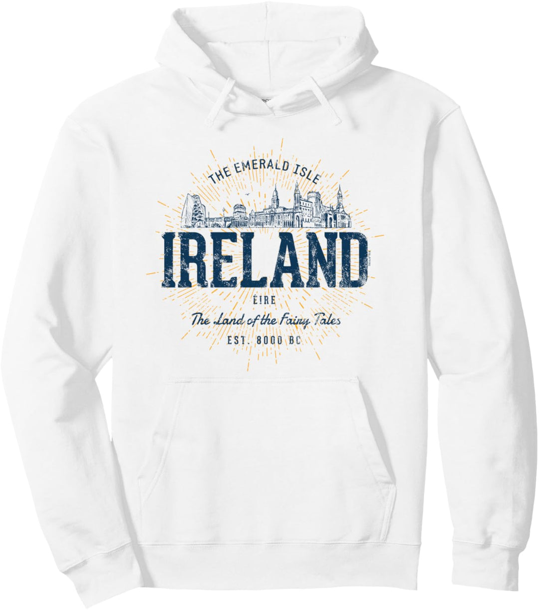 Ireland retro Stil Vintage Irland Pullover Hoodie