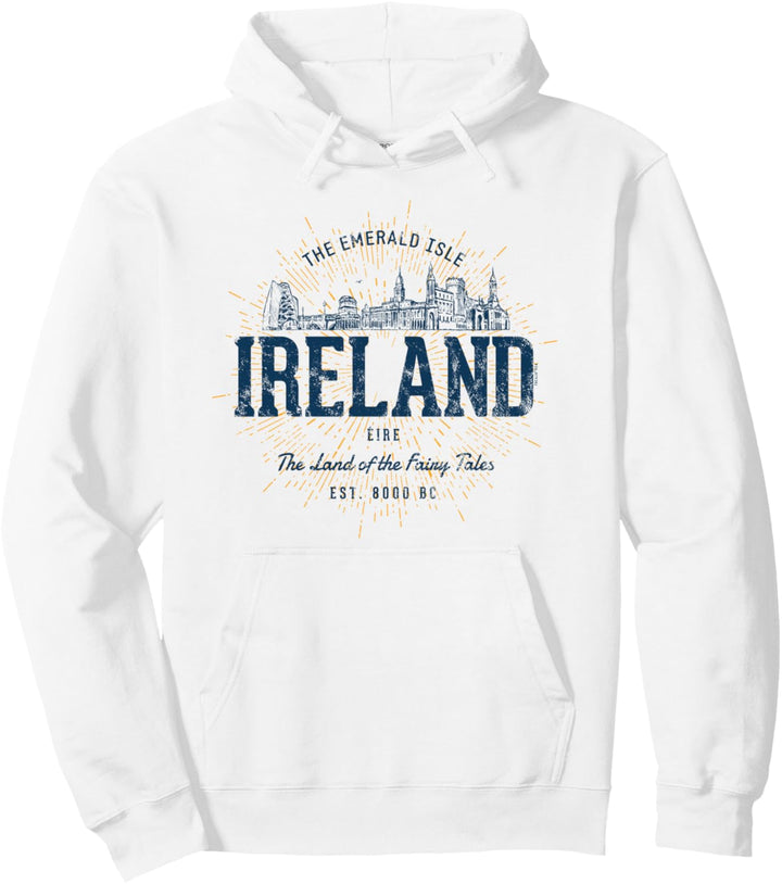 Ireland retro Stil Vintage Irland Pullover Hoodie