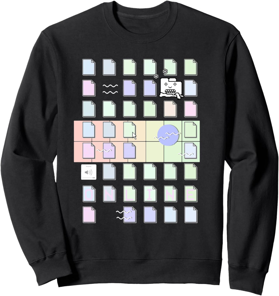 Vaporwave Pastel Aesthetic | Kawaii | Harajuku Memphis Sweatshirt