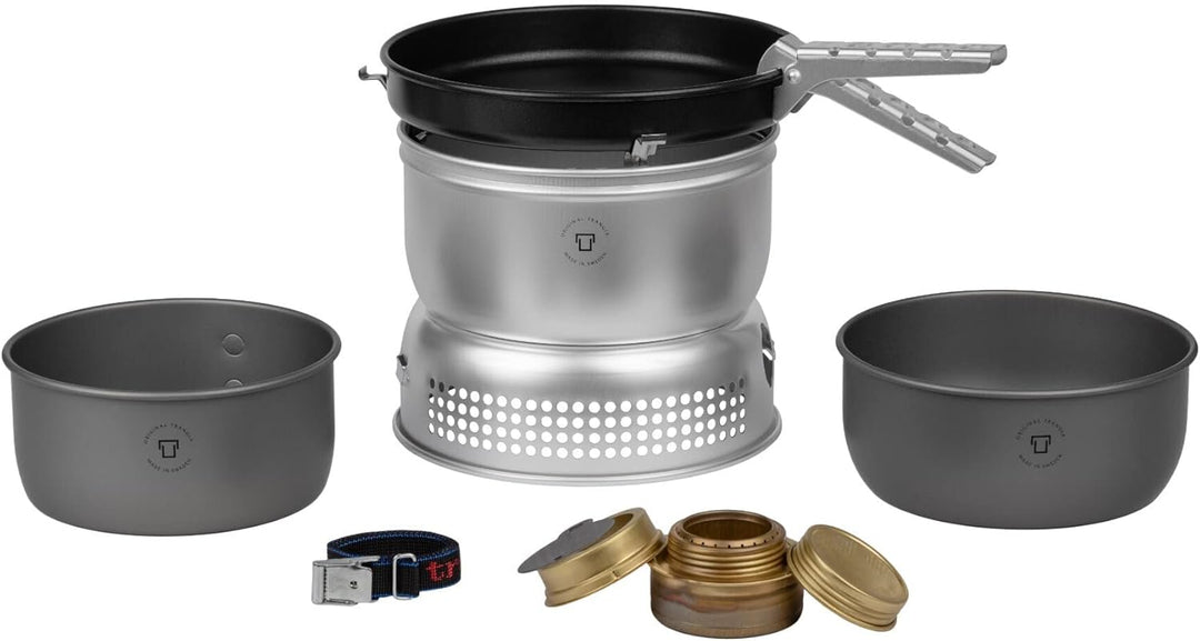 Trangia 25-9 UL HA Ultralight Hardanodized - Alu Sturmkocher mit Spiritusbrenner- gross Kocherset 25