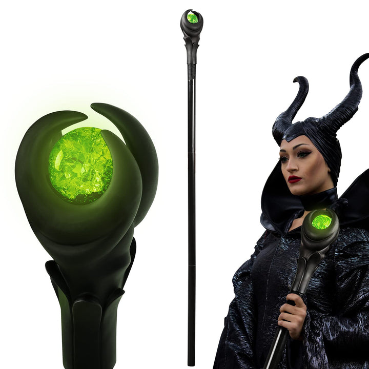 Applysu Maleficent zauberstab, 51in Halloween zauberstab