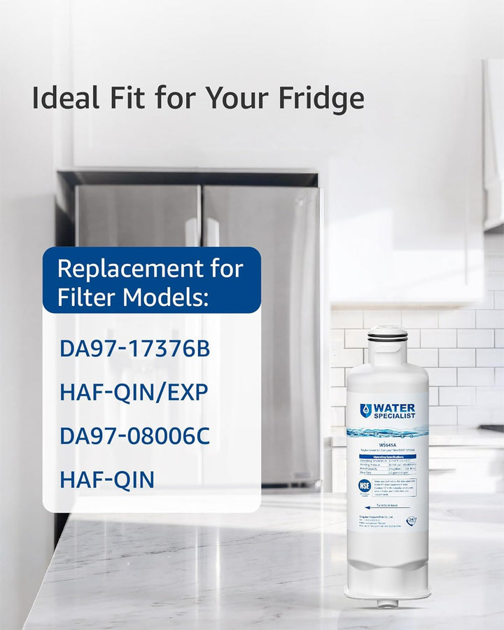 Waterspecialist DA97-17376B Ersatz für Samsung HAF-QIN/EXP, HAF-QIN, DA97-08006C, RF28R7351SG, RF23M