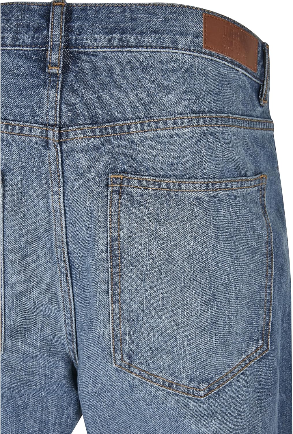 Urban Classics Herren Jeanshose Cropped Tapered Jeans, Regular Fit, verkürzten Länge, erhältlich in