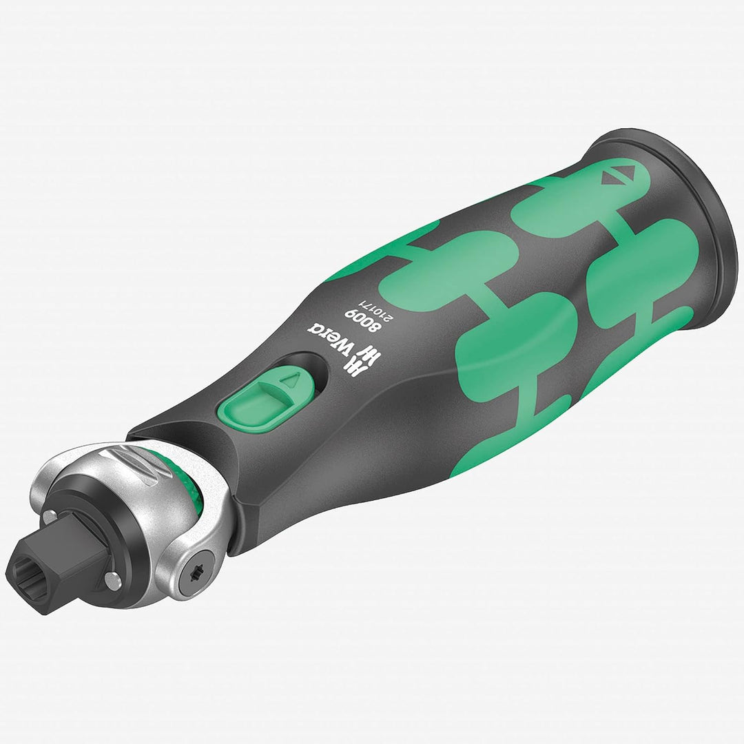 Wera 05004281001 8009 Zyklop Pocket Set 2, Knarren Satz, 17-teilig, Schwarz-grün (Packung mit 2) 800