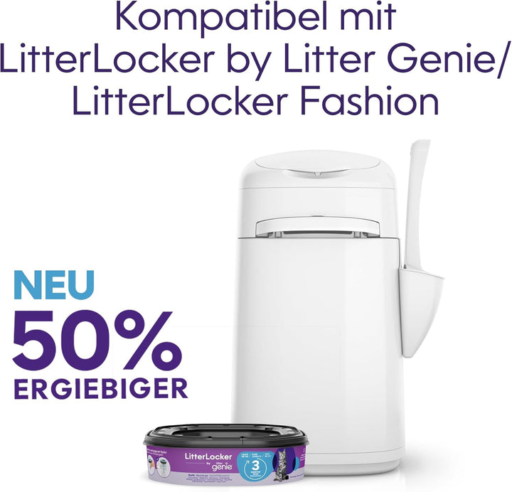 Litter Genie - LitterLocker XL-Nachfüllkassette, 3er-Pack
