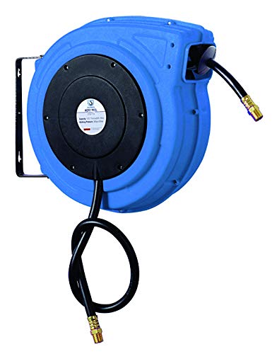 Planeta G40093 Schlauchaufroller, L-275-153, 3/8 Zoll, 15m Schlauch, 20 bar, Wasser/Luft, Industrieq