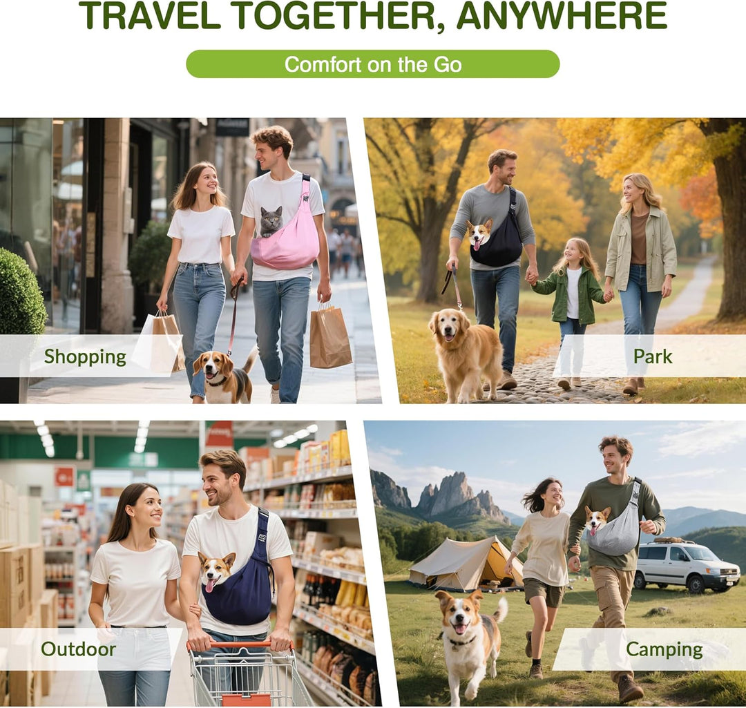 ALLSOPETS Tragbare Hundetragetasche Reisen Haustiertaschen Katzentragetasche Haustiere Welpen Kleine