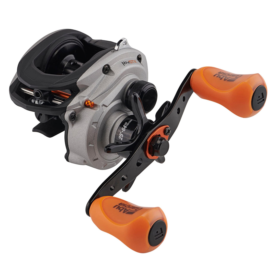 Abu Garcia SMAX3 Silver Max Low Profile Baitcast Angelrolle Einheitsgrösse Max Stx (neues Modell), E