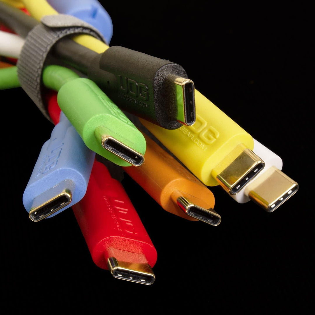 UDG Ultimate Cable USB 3.0 Type C-C Straight 1.5m (Black) (Packung mit 2)