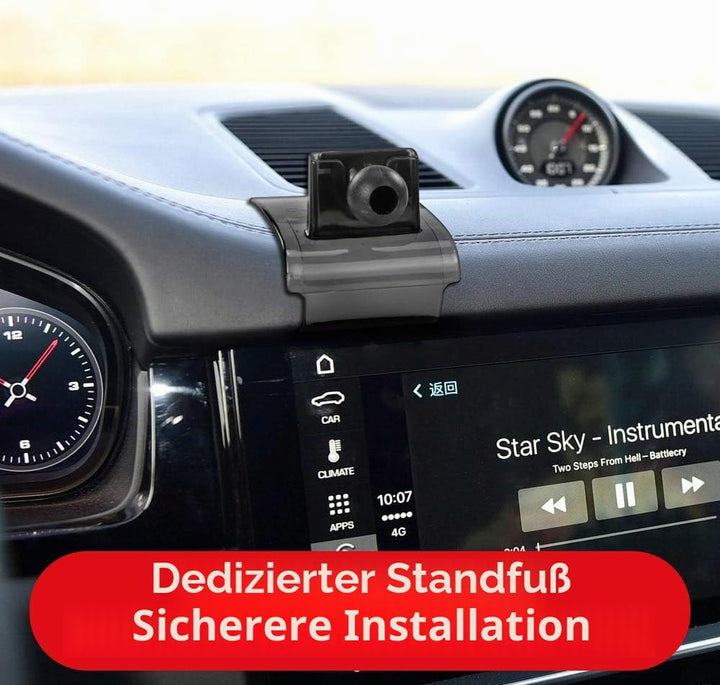 musttrue LUNQIN KFZ-Handyhalterung für 2015–2024 Porsche Macan und 2019–2023 Cayenne Autozubehör Nav