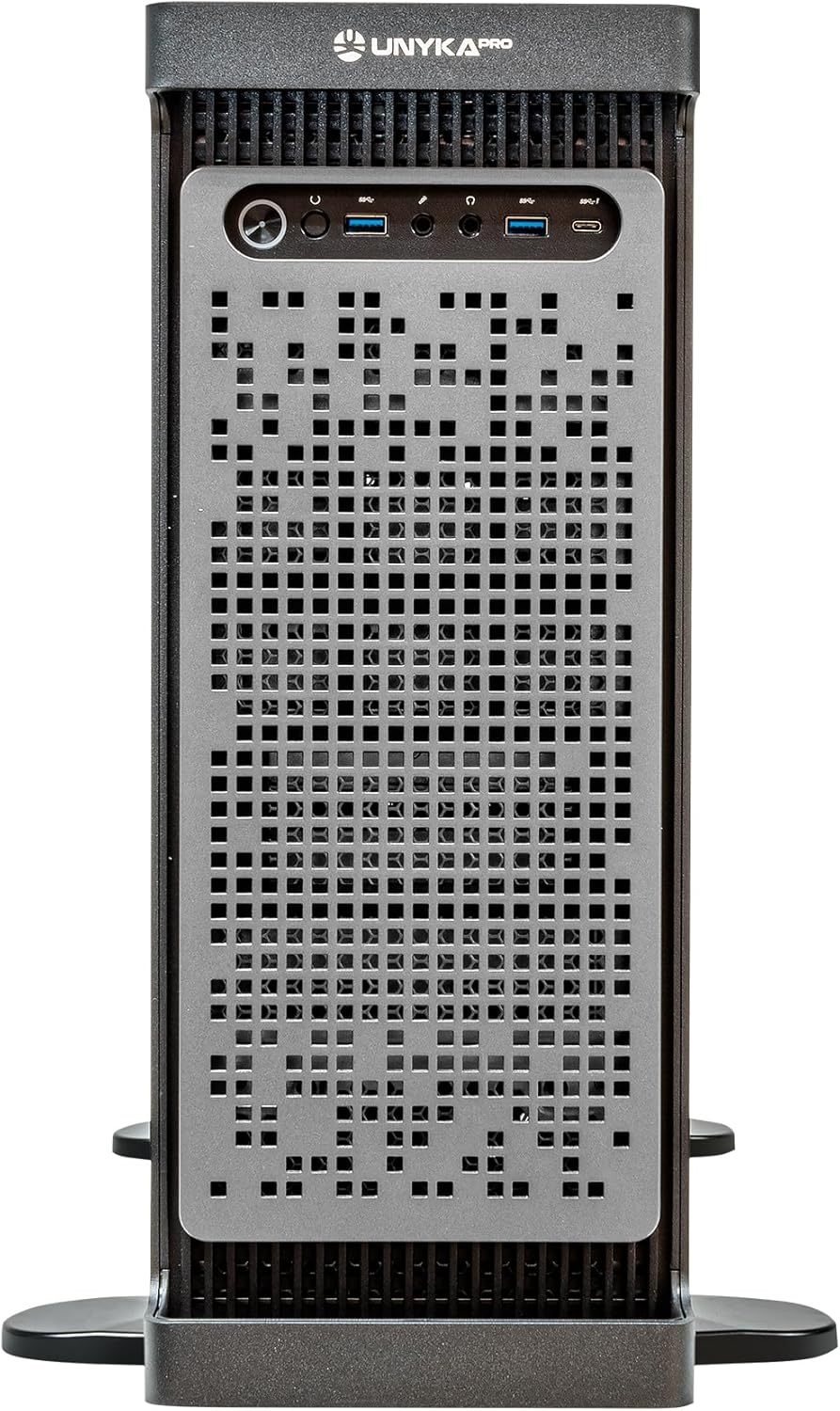 UNYKAch 4U Rack Chassis WS-SR630 4U Dual Form Workstation & IDC | Aluminiumgriffe, Kompatibilität mi